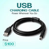 USB Charging Cable For 1-3L/Min Portable Oxygen Device | Car, Home & Travel Charging
