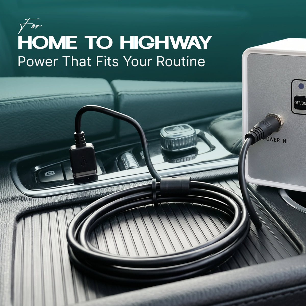 USB Charging Cable For 1-3L/Min Portable Oxygen Device | Car, Home & Travel Charging