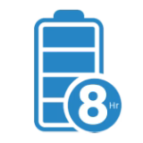 Up to 10 Hours Battery Life