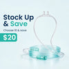 5-Pack Nasal Cannula for 1-7L/Min Portable Oxygen Concentrator
